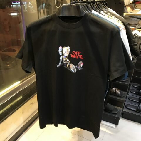 Off-WHT Turkish Round Neck Shirt