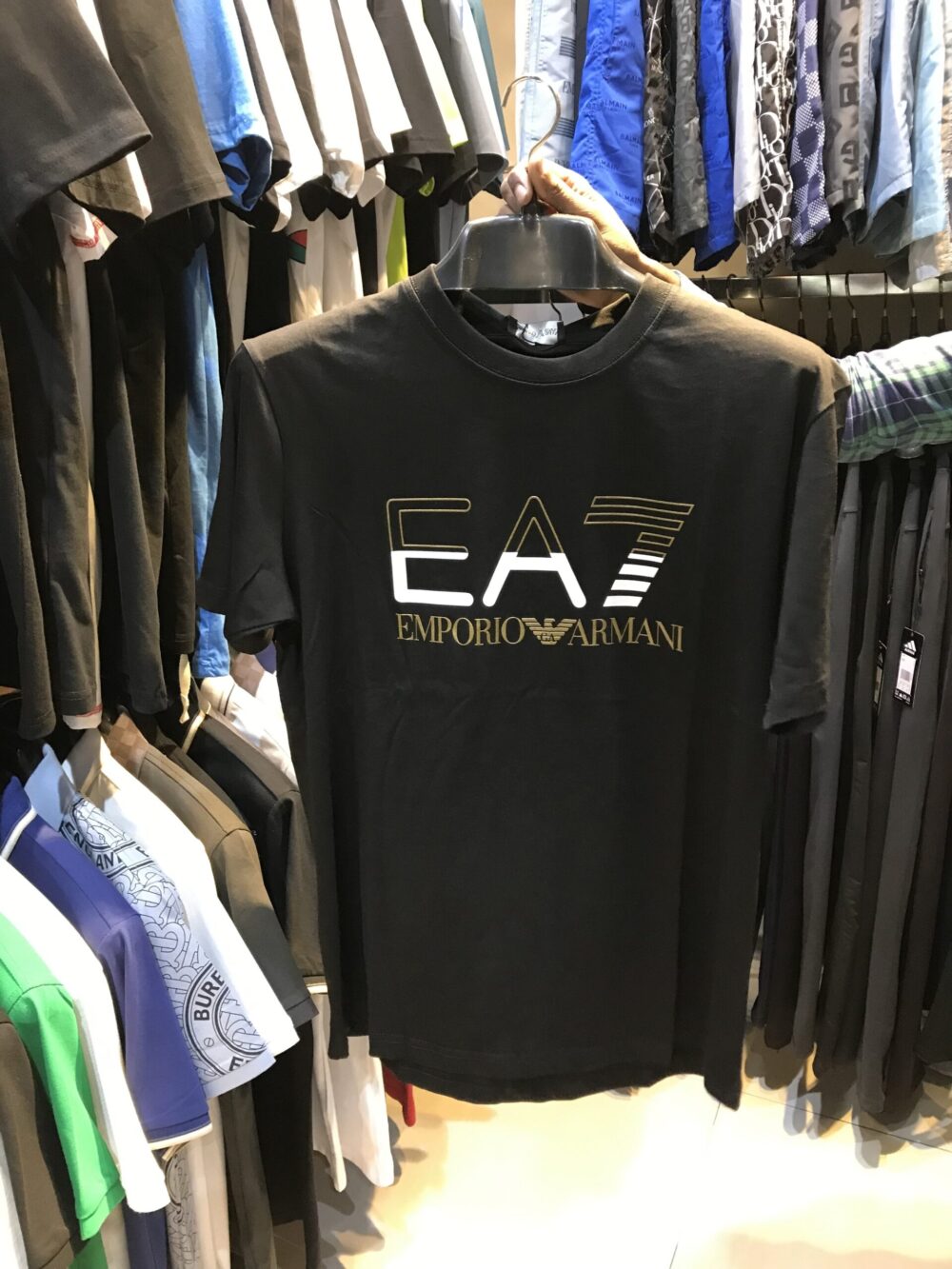 EA7 Turkish Round Neck Shirt