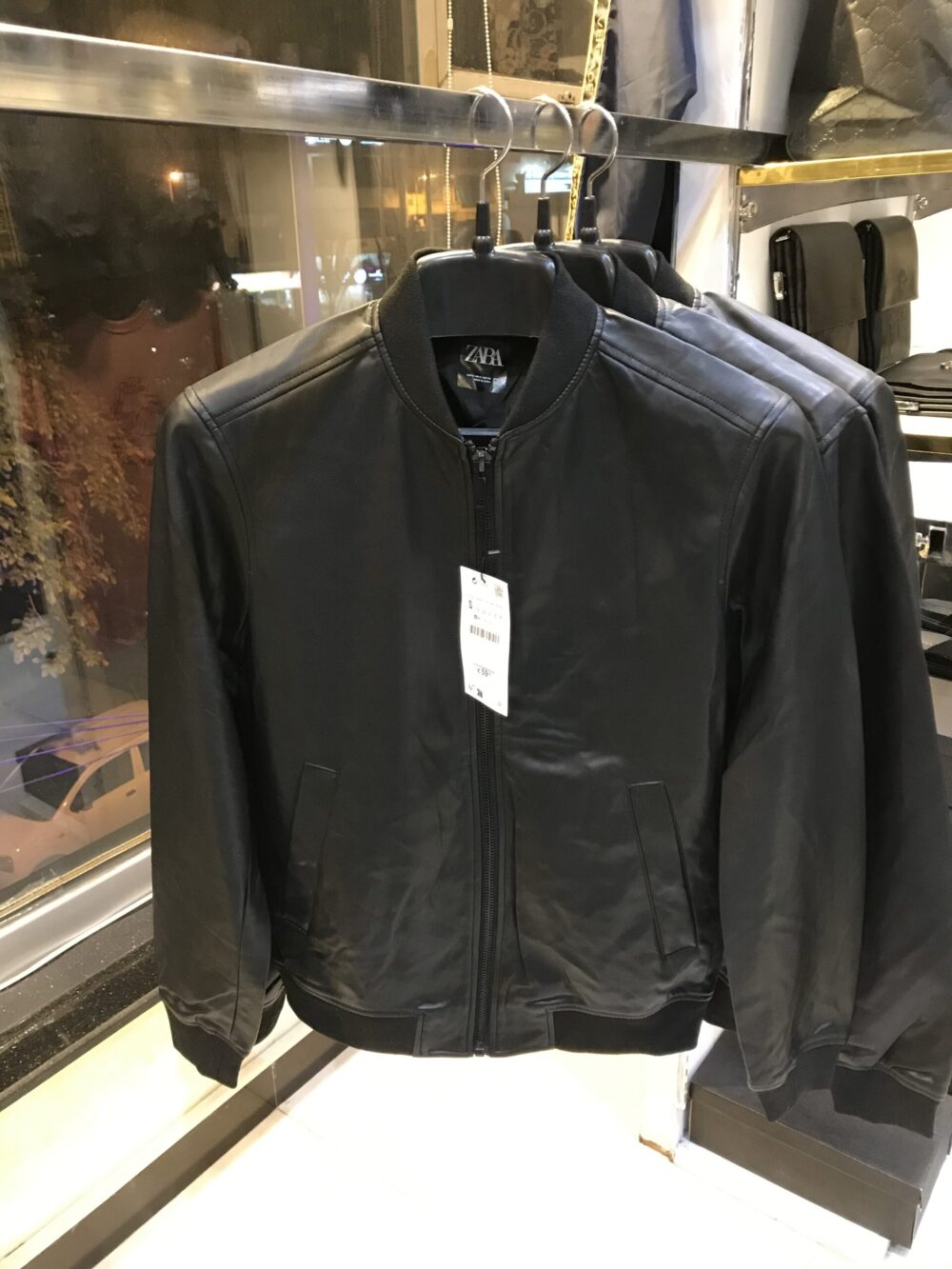 Zara Men's Leather Jacket Original