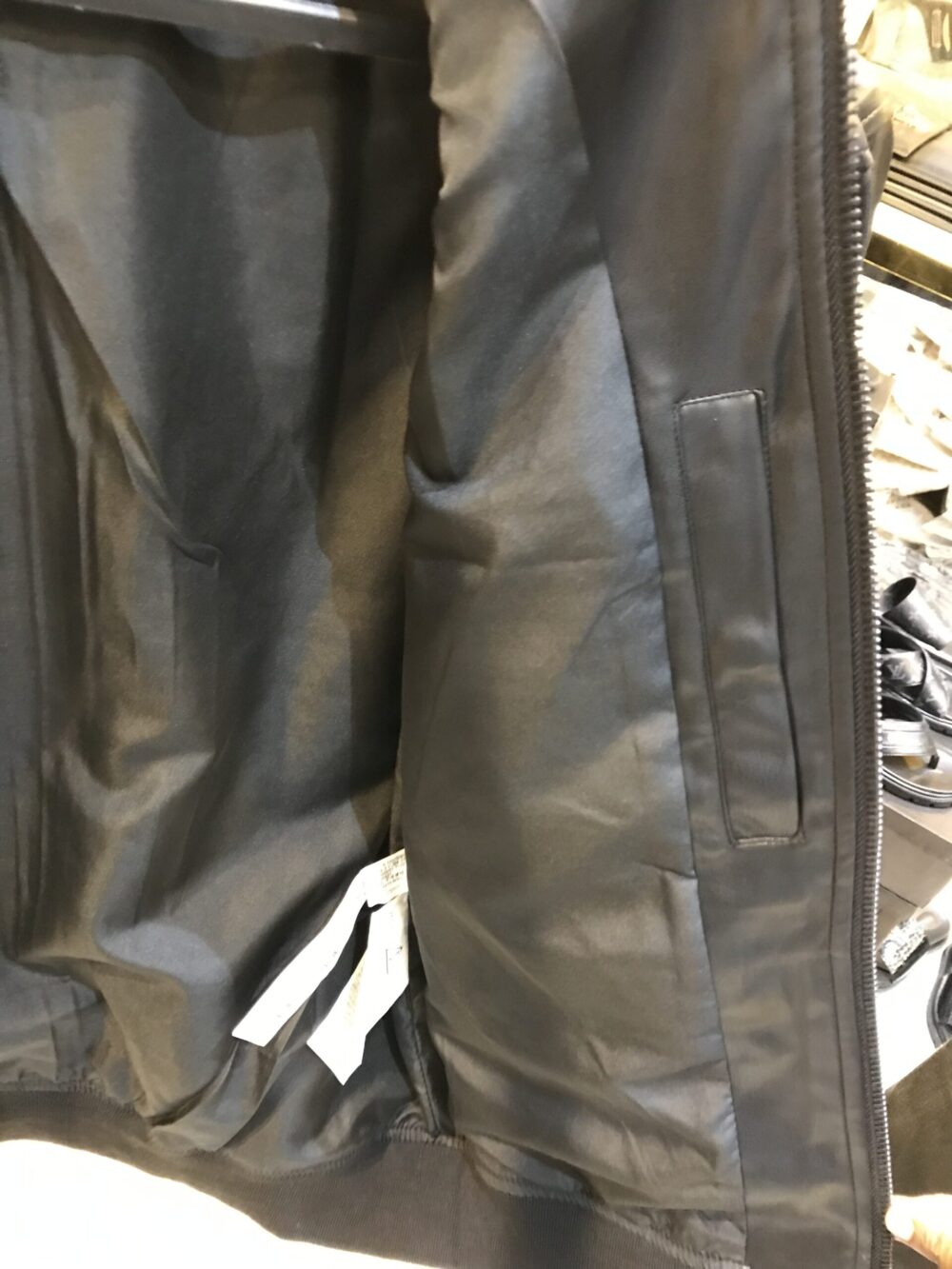 Zara Men's Leather Jacket Original - Image 4