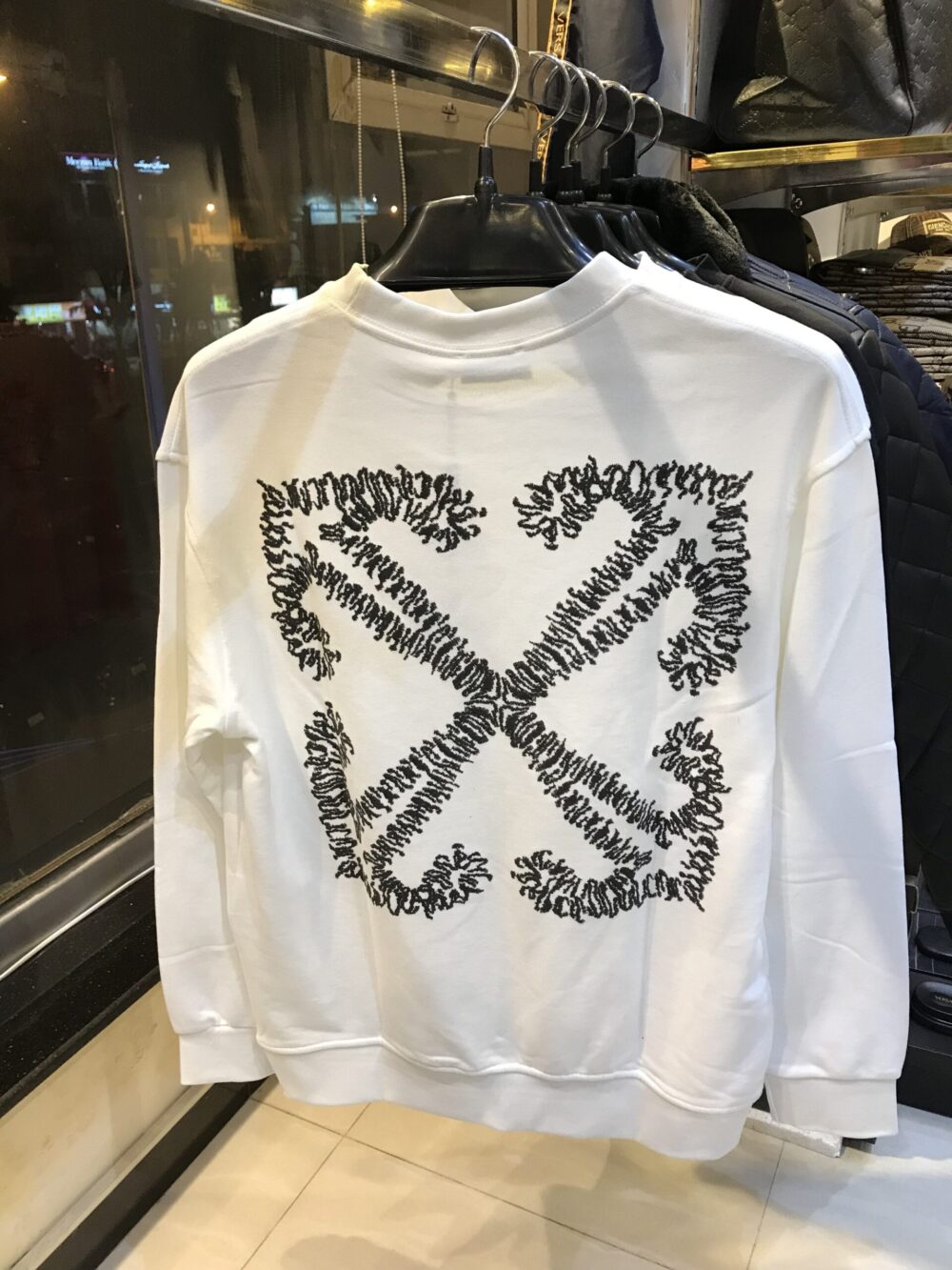 Off WHT High Quality Turkish Sweatshirt