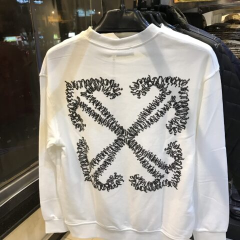 Off WHT High Quality Turkish Sweatshirt
