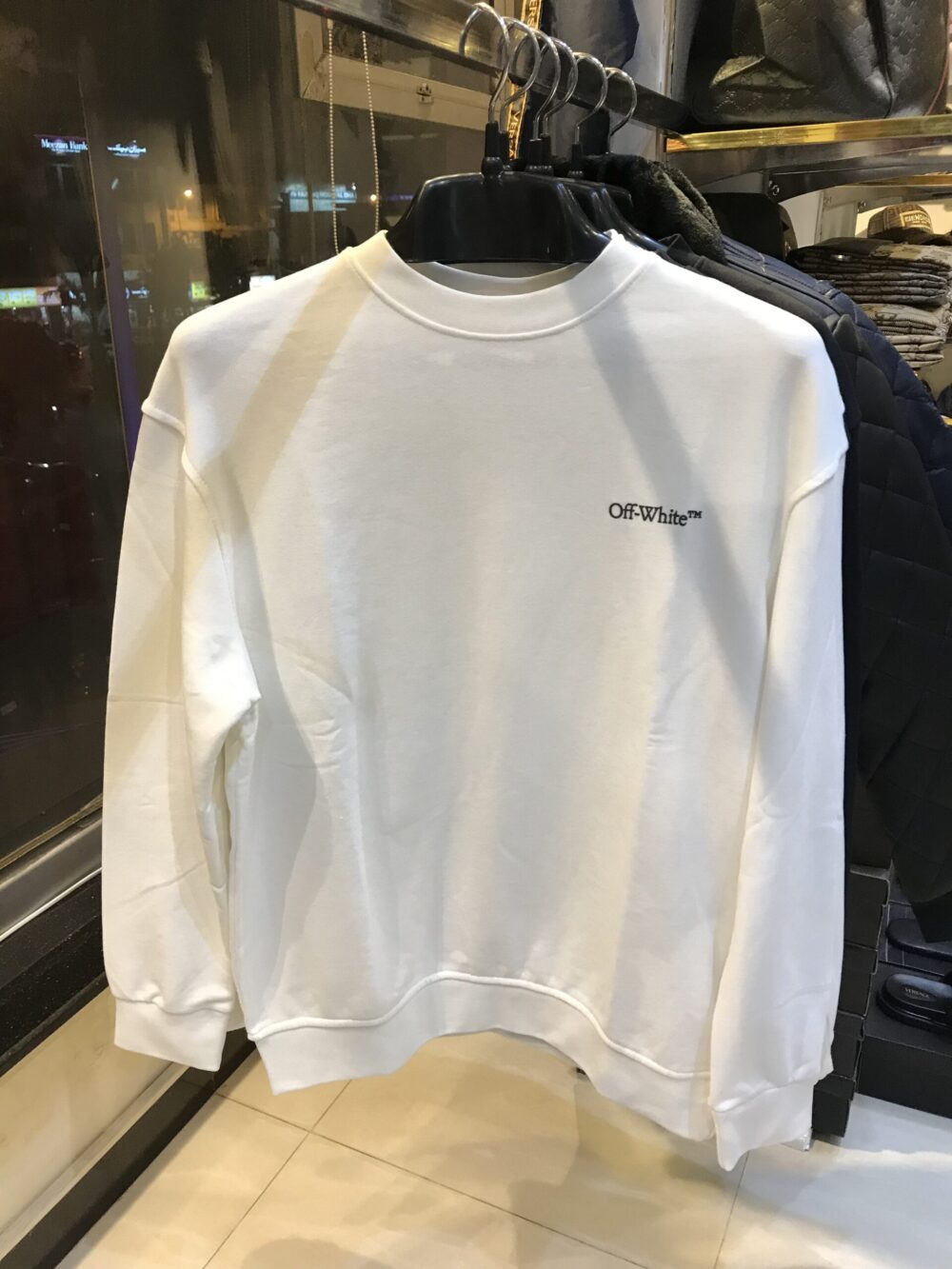 Off WHT High Quality Turkish Sweatshirt - Image 2