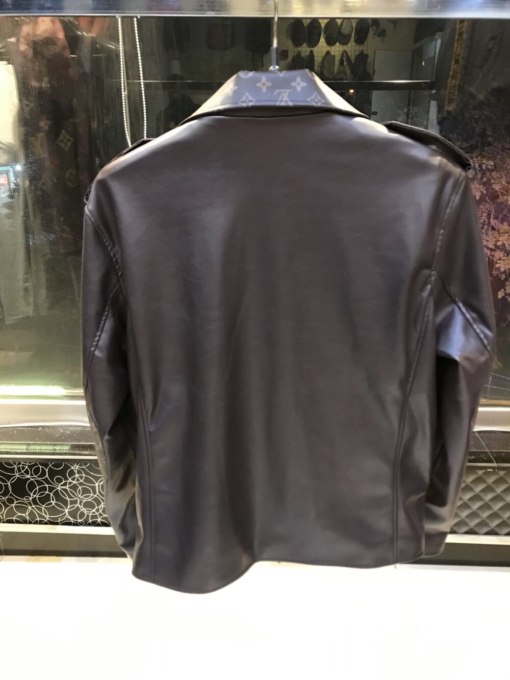 LVTN Leatherite Biker Jacket - Image 2