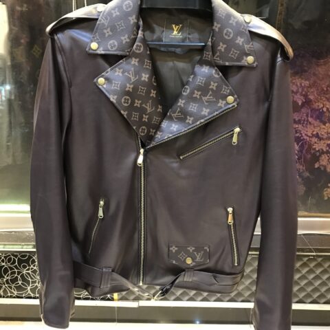 LVTN Leatherite Biker Jacket
