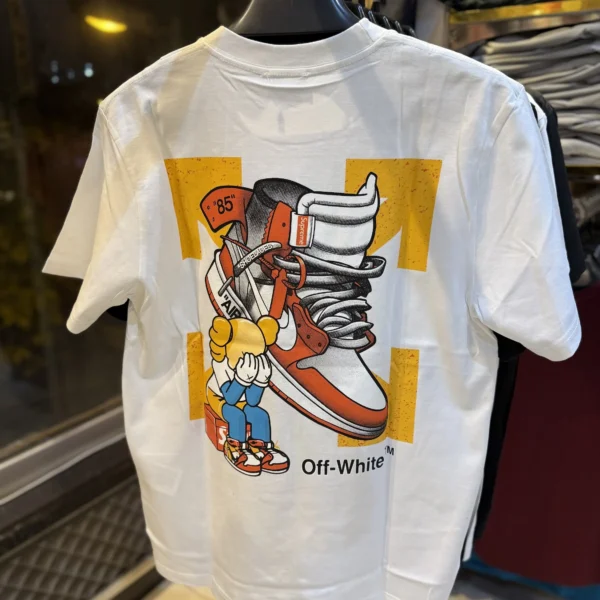 Off WHT Premium Quality Oversize Turkish Shirt