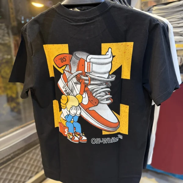 Off WHT Premium Quality Oversize Turkish Shirt