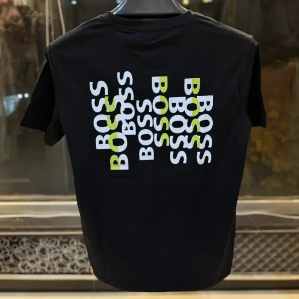 HGO Boss Imported Round Neck Shirt