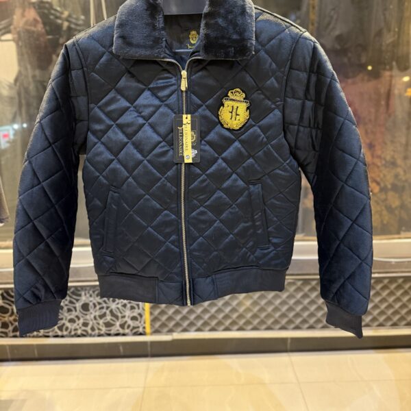 BLNR Suede Quilted Jacket