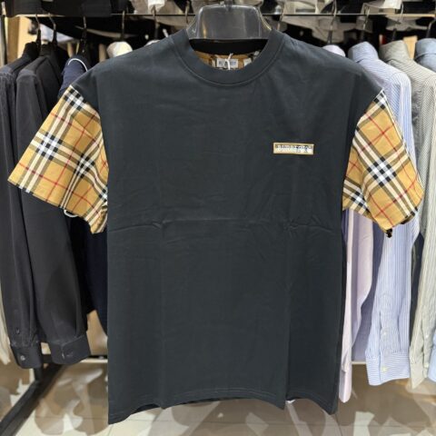 BRBRY Oversize Imported Round Neck Shirt