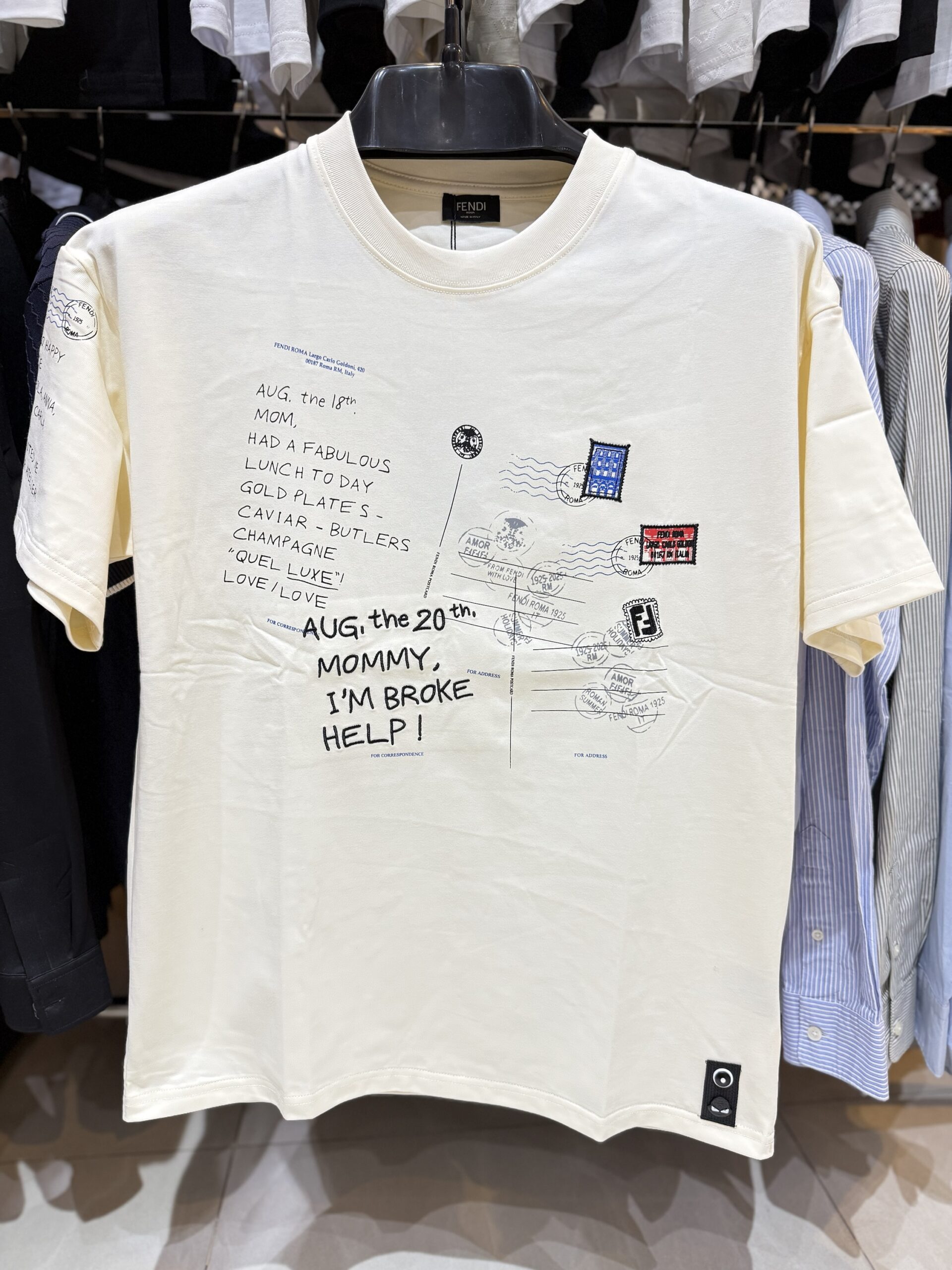 Oversize Imported Round Neck Shirt thumbnail