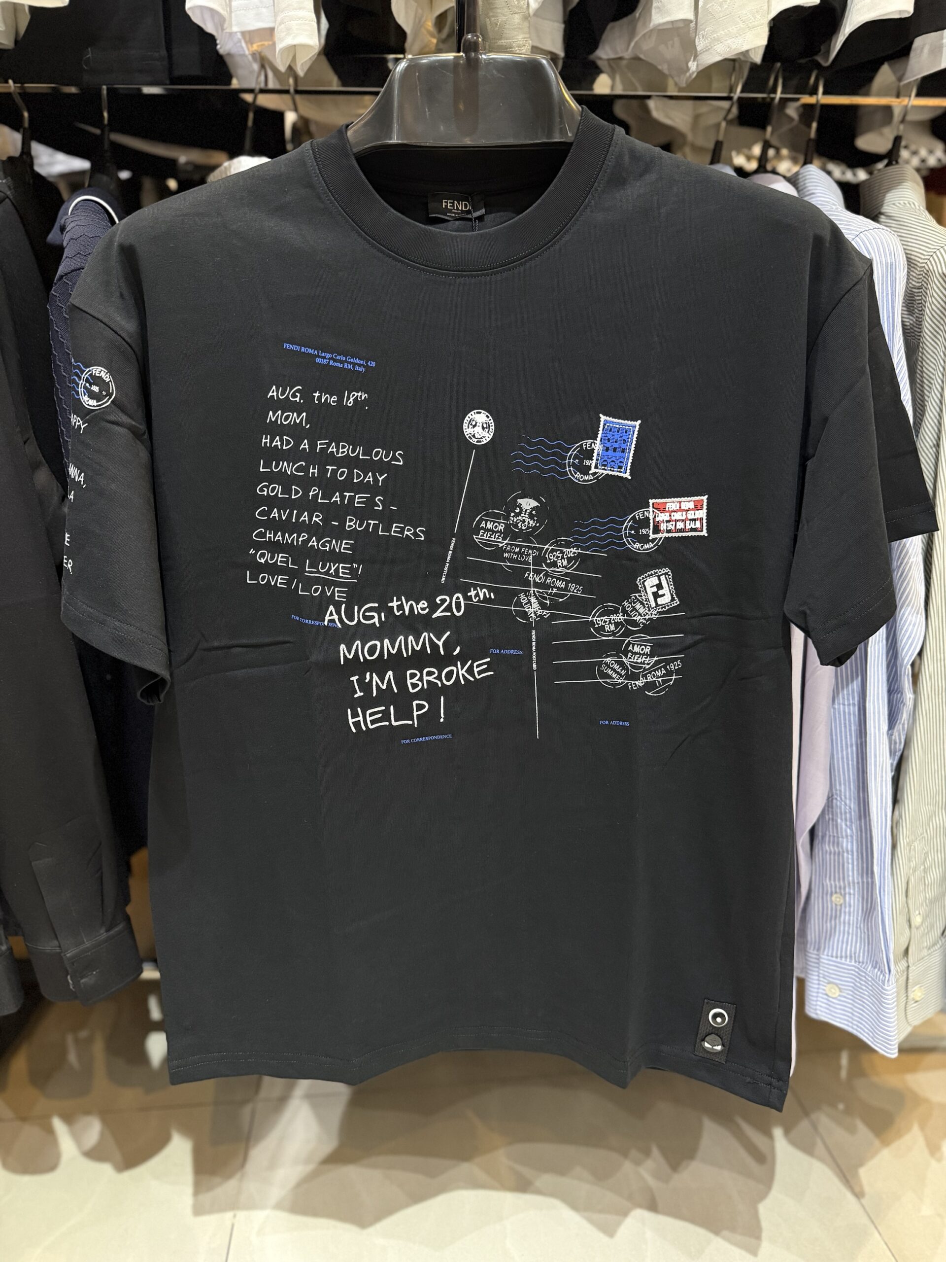 Oversize Imported Round Neck Shirt thumbnail